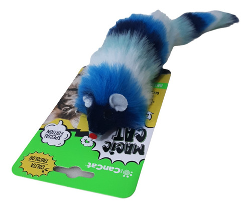 Juguete Cancat Raton Para Gatos Colita Tricolor