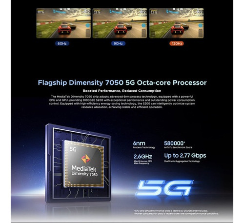 Cat S52 Doogee S200 32gb 256gb 10100mah 5g Resistente C/ Nf