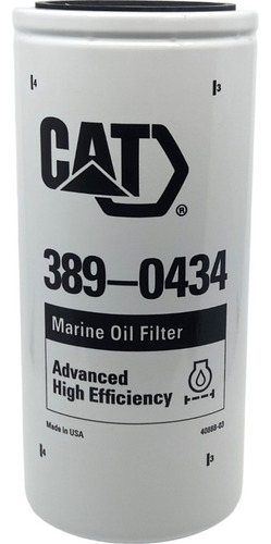 Filtro Aceite Marino Caterpillar 389-0434
