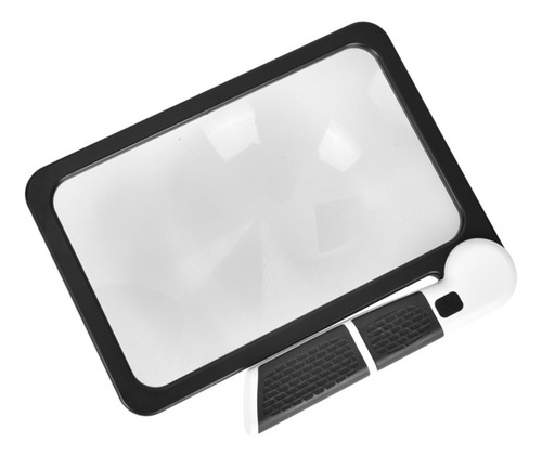 Lupa Plegable De Cristal Para Lectura Con 48 Luces Led Comp