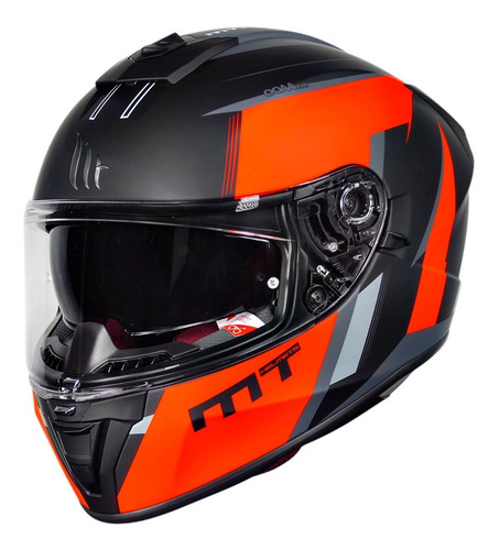 Capacete Mt Helmets Blade 2 Operator Fosco Bi Composto Moto