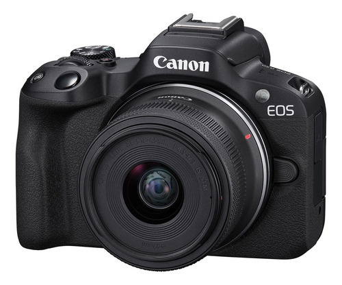 Câmera Canon Mirrorless Eos R50 24.2mp Aps-c + Lente 18-45mm