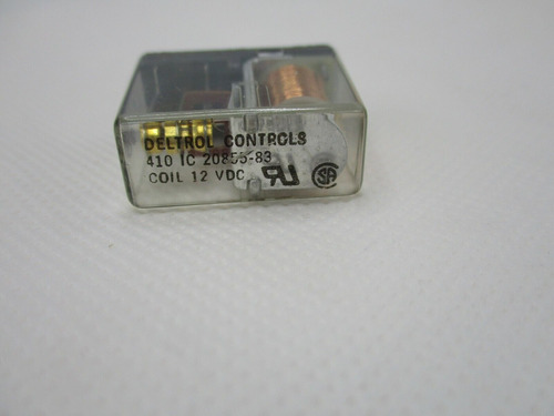 New Deltrol 410-1c Relay 12v Coil 12vdc 5-pin 20855-83 Ggx