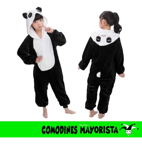 Pijama Entero Panda Abrigado Plush | Cuotas interés