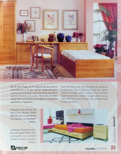 Mueble Juvenil, Diseño, Estilo Y Practicidad
