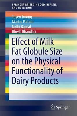 Libro Effect Of Milk Fat Globule Size On The Physical Fun...