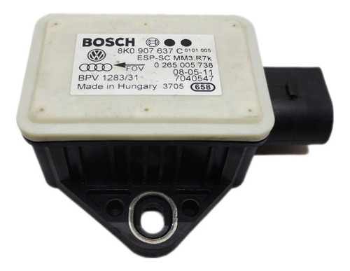 Sensor De Aceleración Audi A4 0265005738 / 8k0 907 637 C