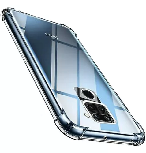 Funda Transparente Para Xiaomi Redmi Note 9 Pro + Templado