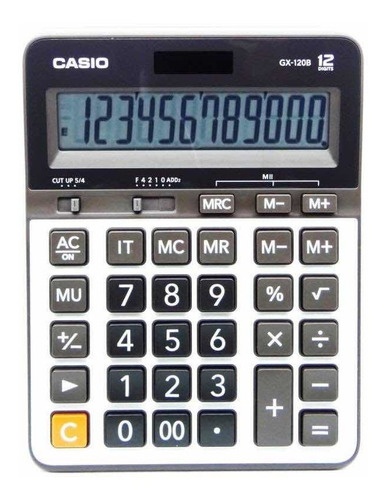 Calculadora De Escritorio Casio Grande 12 Dígitos