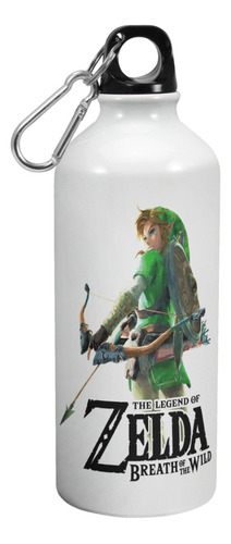 Botella De Agua Deporte The Legend Of Zelda 600 Ml