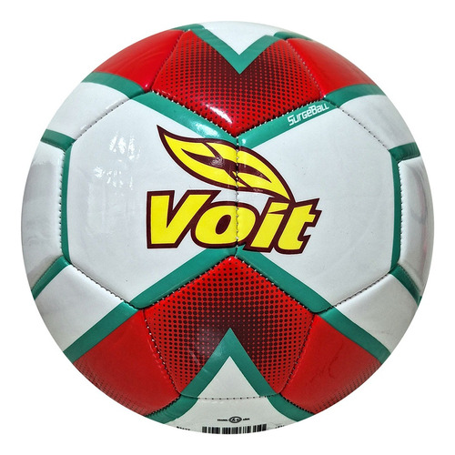 Balón De Fútbol No. 5 Voit Surge Ball S200 Color Rojo