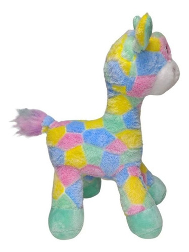 Jirafa de peluche de color bebé de 30 cm, muy bonita