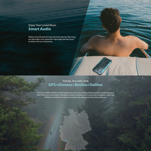 Ulefone Armor X9 | Dualsim Resistente Golpes Polvo Agua