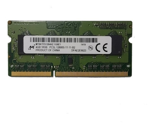 Memoria Ddr3 4gb Pc3l-12800s 1600 Mhz Laptop