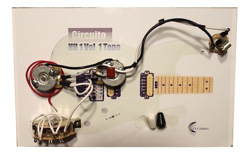 Circuito Hh 1 Volumen 1 Tono Linea Dimarzio