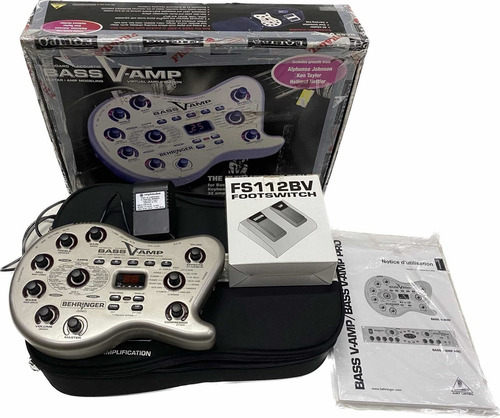 Pedaleira Para Baixo Bass V-amp Behringer 110v