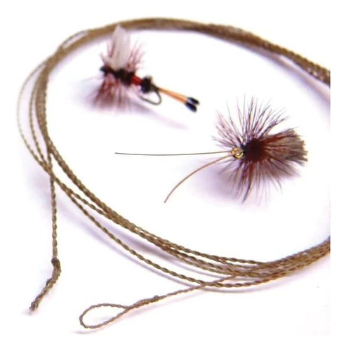 Leader Torsionado 4 Pies Para Linea 3/4/5 Pesca Con Mosca