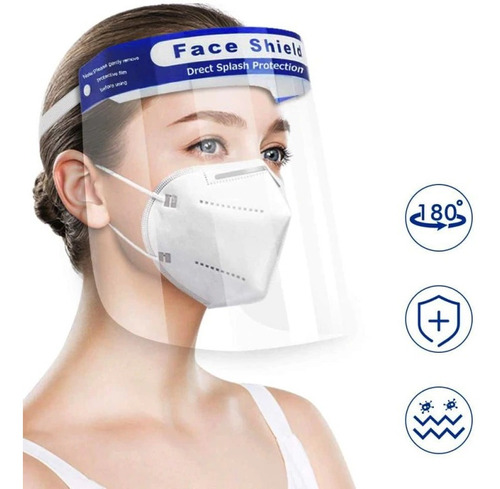 Protector Facial - Face Shield - Mascarilla Careta Mascara