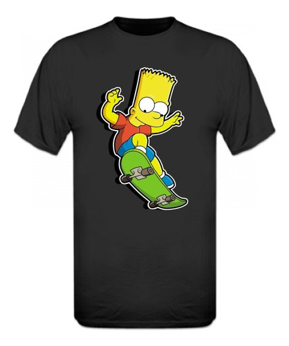 Polera Estampada Bart Simpson