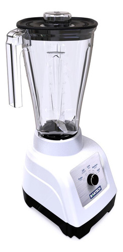 Licuadora 550w Plástico 2l Perilla 3 Vel Bartech B3 Blanca