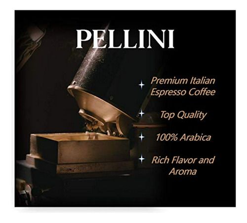 Cápsulas De Espresso Pellini Top 100% Arabica, 10 Unidades