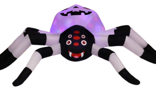 Inflable De Araña Con Luz 4 Pies De Ancho Xtreme P