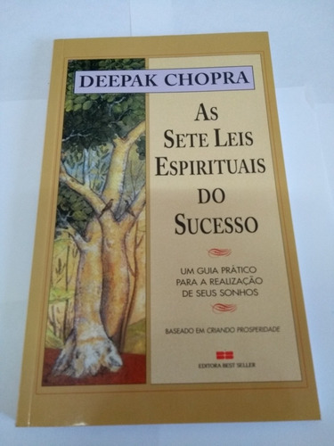 Livro As Sete Leis Espirituais Do Sucesso Deepak Chopra Usad