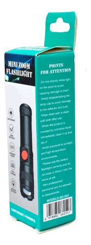 Pack Con 10 Lamparas Tacticas Led Linterna Recargable Usb