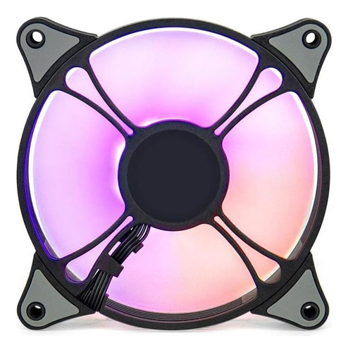 Ventoinha Gamer Aigo Darkflash Ar12, 120mm, Argb, Preto Led Argb