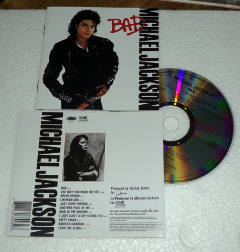 Michael Jackson Bad Cd Promo Kktus