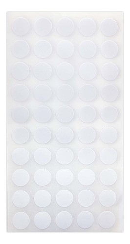 Adesivo Marcador Bolinha Pacote Com 100 Adesivos Cor Branco