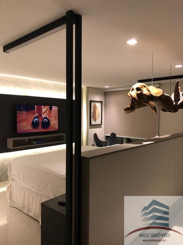 Imagem 24 de 29 de Apartamento Mobiliado Beira Mar A Venda Ponta De Campina, J