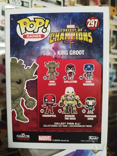 Funko Pop King Groot # 297 (Usado)