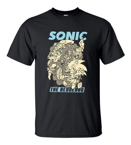 Playera Gamer Sonic The Hedgehog Retro Juego Geek Art M2996