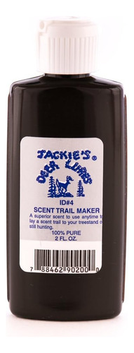 Jackies Deer Lures Marcador Id 4 Scent Trail Con Tapa Abatib