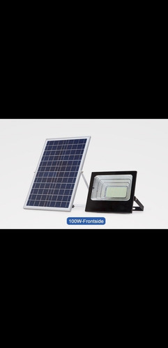 *producto Nuevo* *lampara Solar De 100w Con Panel Y C