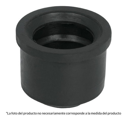 Chupón De Hule Negro, 50-40mm 49627 Bolsa Con 10 Pzs