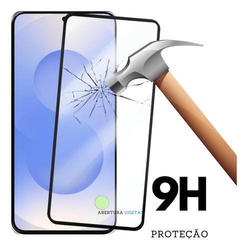 Kit Capa Case Capinha E Película 3d Vidro Para Galaxy S25