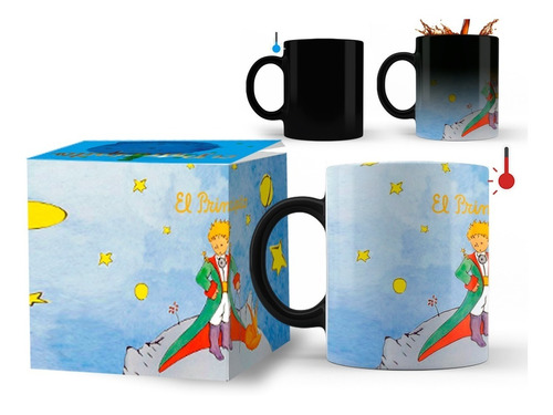 Taza Mágica(térmica) Del Principito Con Caja