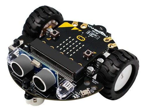 Seguidor Linea Robot Inteligente Compatible Con Micro:bit 