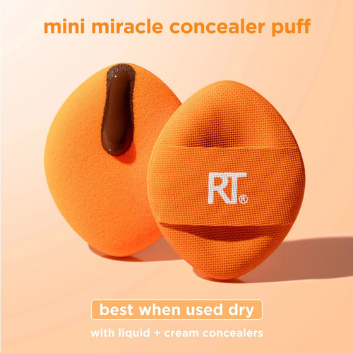 Mini Miracle Concealer Puff (6 Unidades) Real Techniques