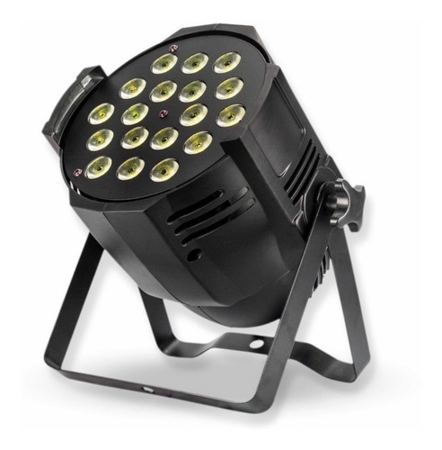 Imagen 2 de 3 de Pack 4 Steelpro Cañones Led Par 18x15w-rgbw-4en1-dmx 1518par