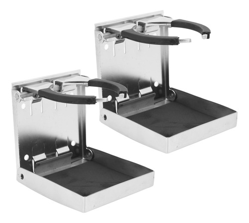 Soporte Plegable Ajustable Para Bebidas, 2 Brazos Para Tazas