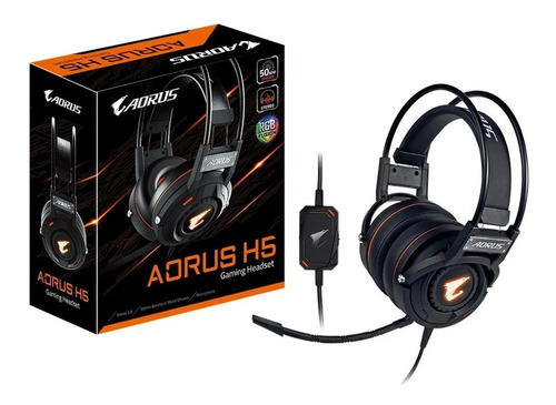 Auriculares Gamer Gigabyte Aorus H5 Rgb Fusion 2.0 Beryllium