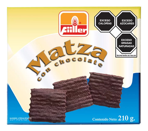 Filler Pan Matzá Con Chocolate 1 Pzs De 210 Gr