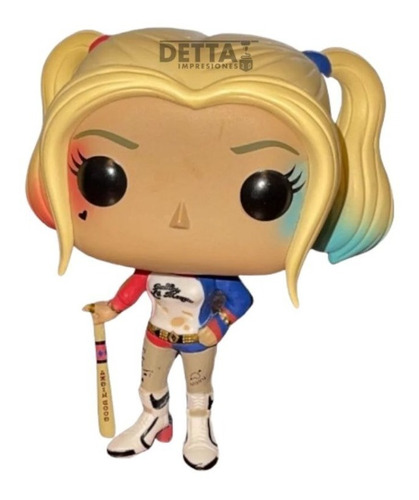 Funko Harley Quinn (suicide Squad) Impreso En 3d - Detta3d