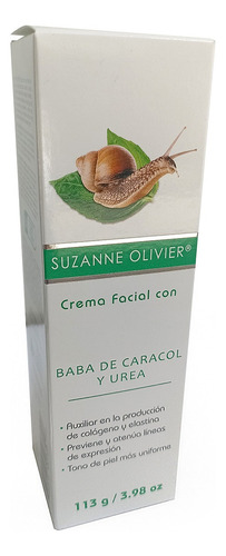 Crema Facial Corporal Y Manos Con Baba De Caracol Y Urea Momento De Aplicación Día/noche Tipo De Piel Todo Tipo De Piel