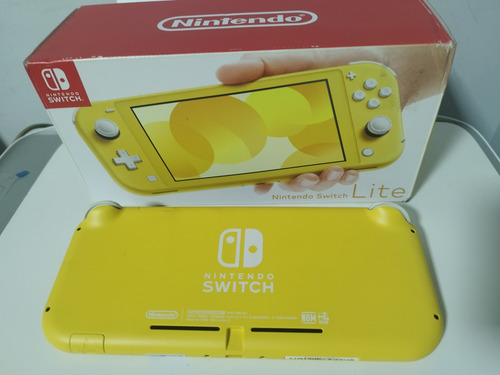Nintendo Switch Lite Amarelo Destravado + 10 Jogos Digitais Amarelo (Usado)