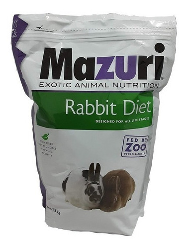 Alimento Pellet Para Conejo 1.300 Kg Mazuri Original 