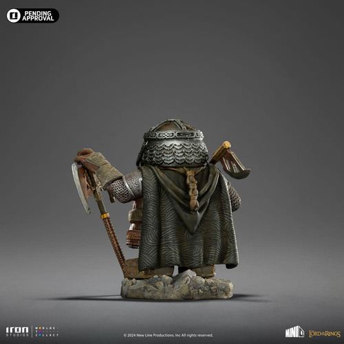 Estátua Gimli - The Lord Of The Rings - Minico Iron Studios
